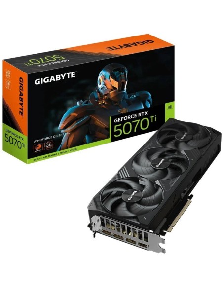 VGA RTX5070TI 16GB GDDR7  GIGA BYTE WINDFORCE OC EDITION PN: 9VN507TWO-00-G10 EAN: 4719331355579   