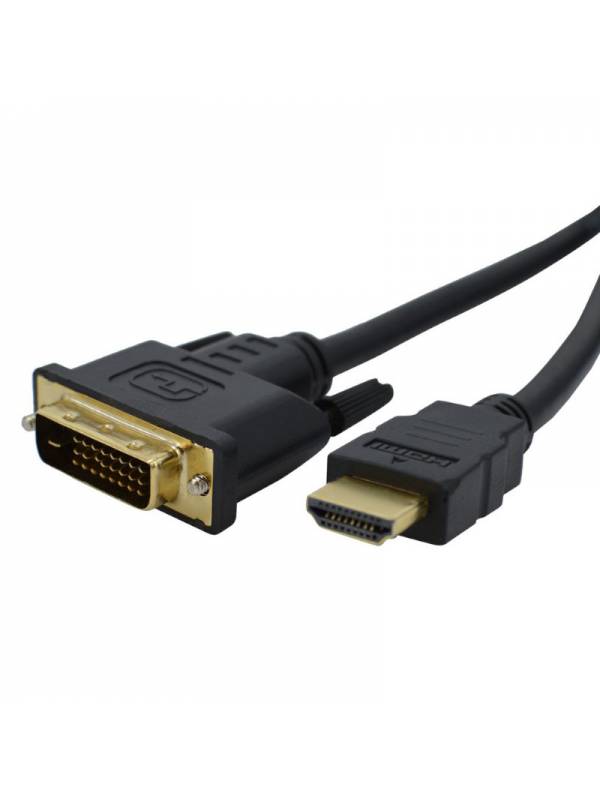 CABLE DVI-D A HDMI 1.8M PN: DVID A HDMI 1.8M EAN: 1000000000600