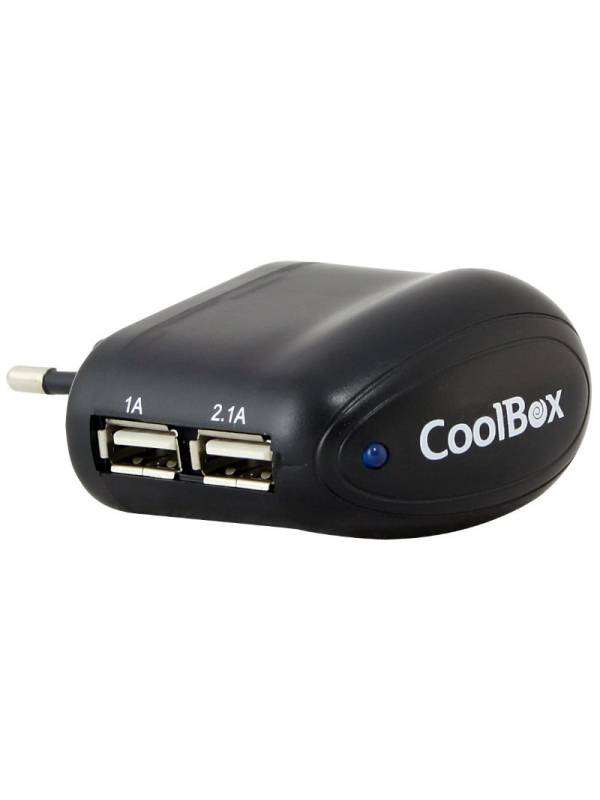 CARGADOR  5V ENCHUFE COOLBOX   UX-2 USB