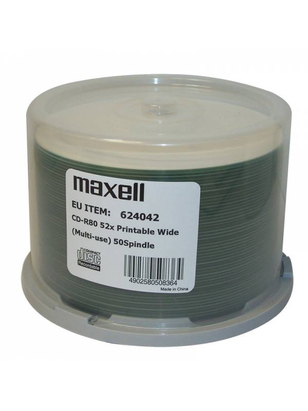CD MAXELL    50 UNDS 52X 700MB