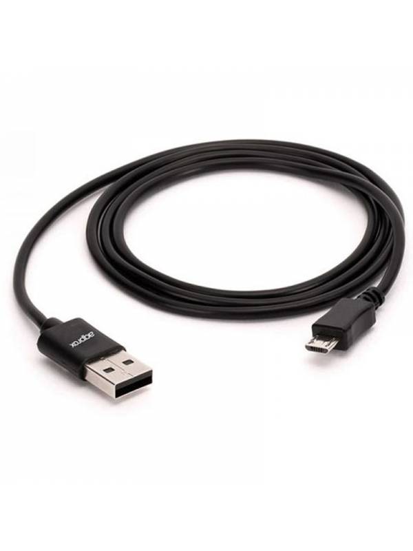 CABLE USB 2.0  1 M A MICRO USB  APPROX NEGRO