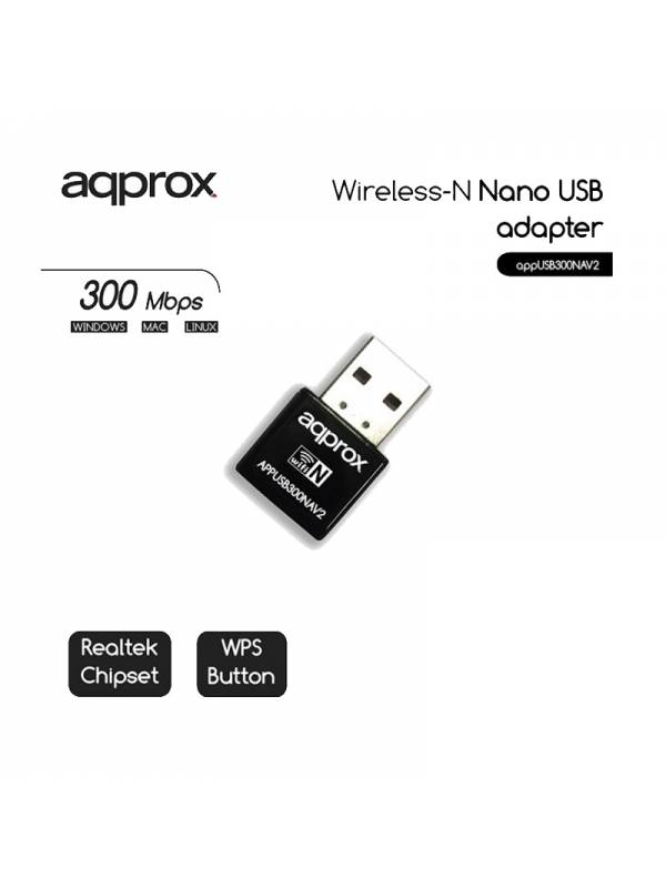 WIRELESS USB  300MPBS APPROX   NANO