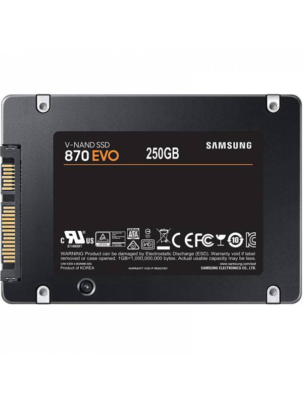 DISCO SSD 250GB SAMSUNG        SATA3 EVO 870 PN: MZ-77E250B/EU EAN: 8806090545931