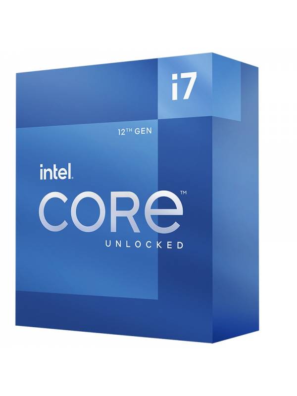 CPU INTEL S-1700 CORE I7-12700 K  5.0GHz BOX SIN VENTILADOR
