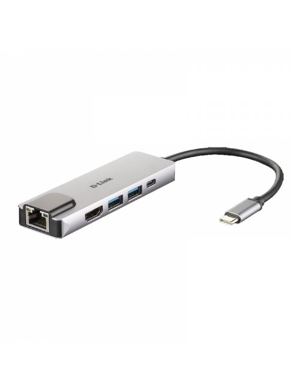 MINI DOCK USB TYPE C D-LINK    USB 3.0, LAN, HDMI, TYPE C PN: DUB-M520 EAN: 790069447884