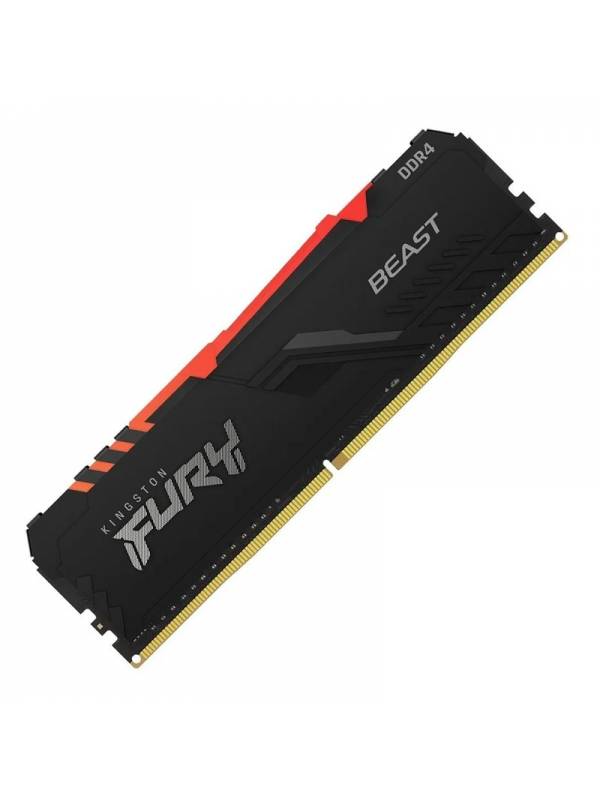 DDR4 16GB/3200 KINGSTON HYPERX BEAST BLACK RGB PN: KF432C16BBA/16 EAN: 700617319378