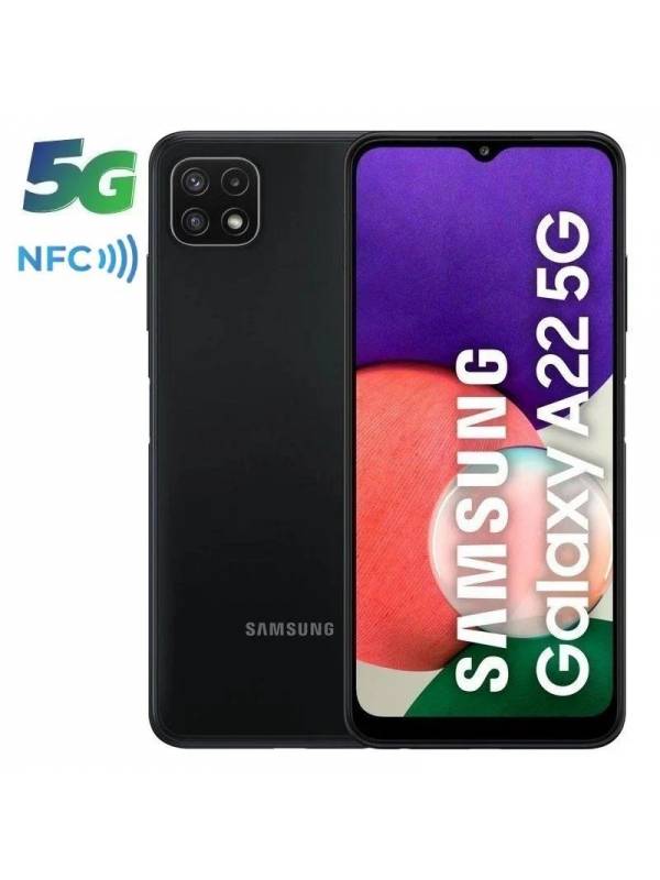 SMARTPHONE 6.6 SAMSUNG GALAXY A22 5G  4GB 128GB GRIS