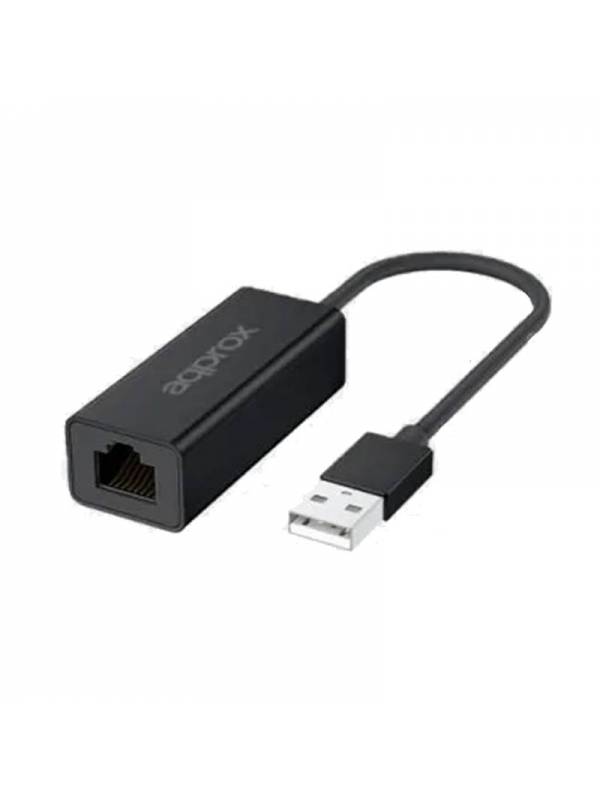 TARJ.RED USB 3.0 A ETHERNET    2.5 GIGABIT APPROX NEGRA PN: APPC56 EAN: 8435099531630