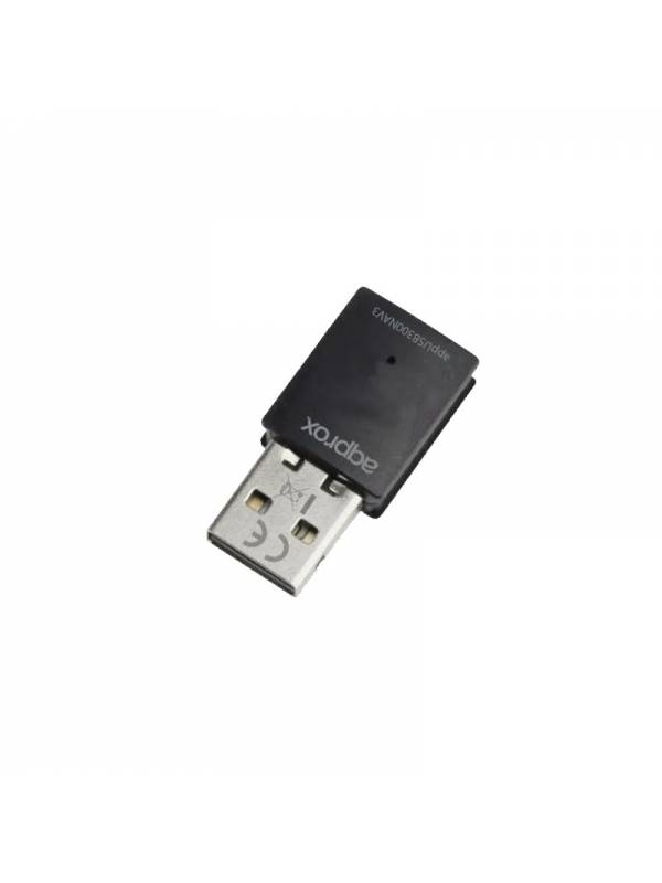 WIRELESS USB 300MBPS APPROX    NANO PN: APPUSB300NAV3 EAN: 8435099532200