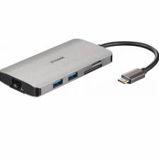 MINI DOCK + HUB 8 EN 1 USB-C   HDMI/HUB/USB 3.0 DLINK DUB-M81
