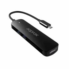 MINI DOCK USB TYPE C APPROX    5 EN 1 LECTOR DE TARJETAS,HDMI